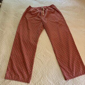 Vineyard Vines Women’s Small Pink Cotton Pajama bottoms – Cozy & Cute!